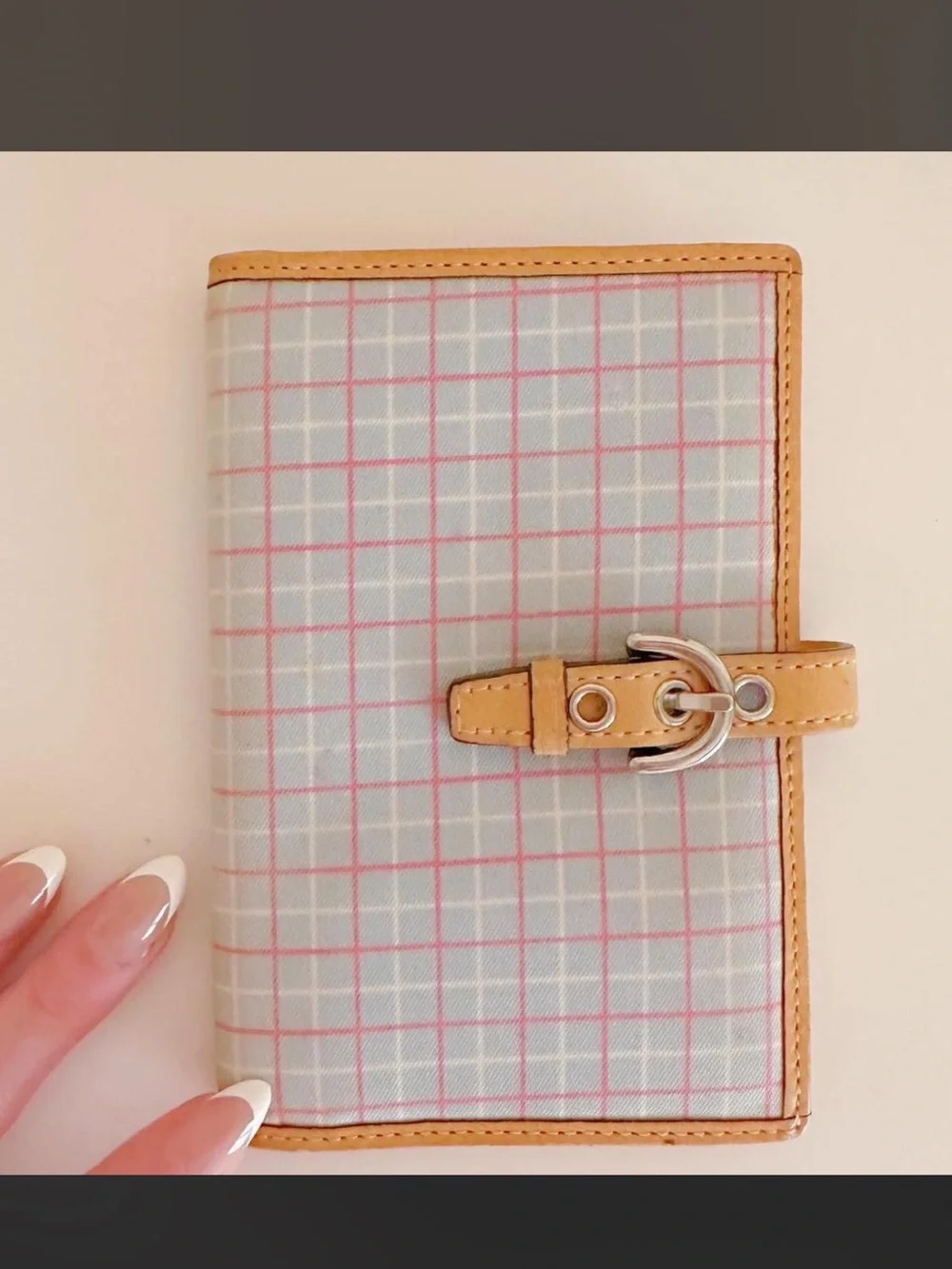 Vintage Coach Passport/ Wallet Holder